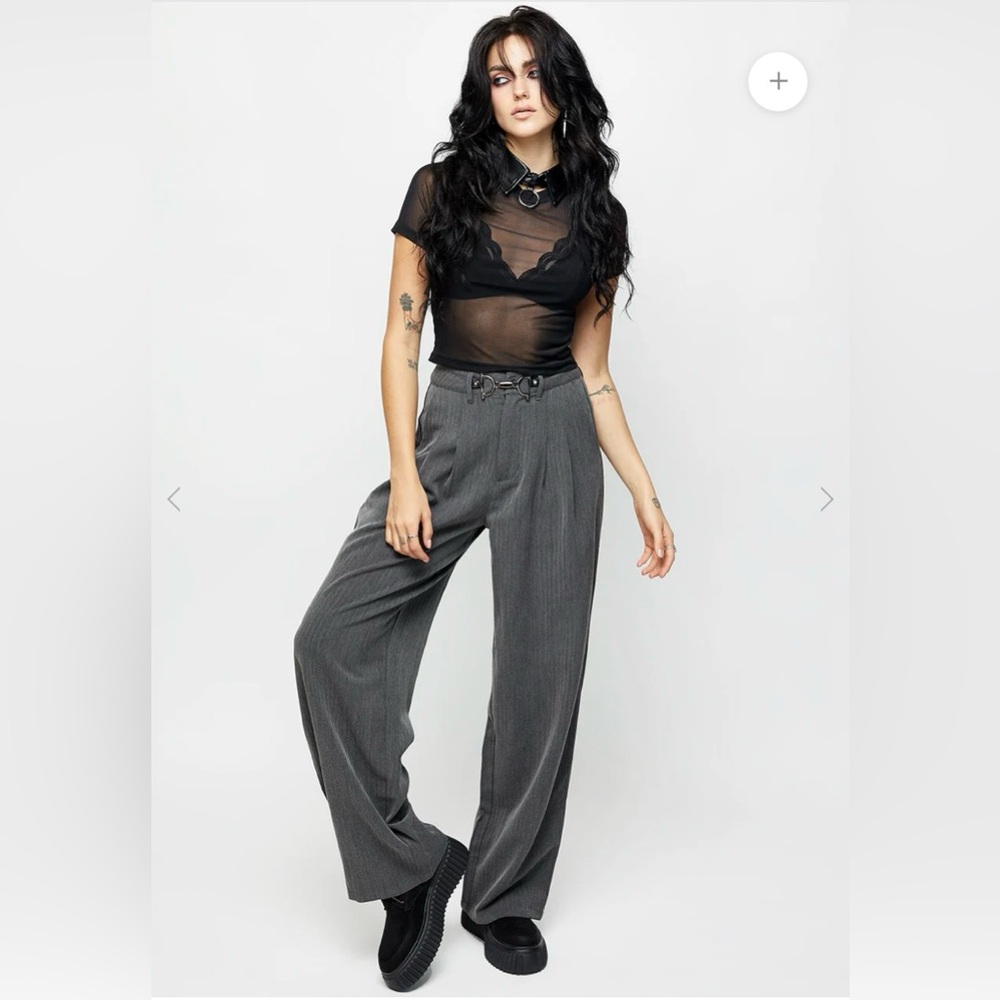 Disturbia 🦇 Herringbone Tailored Trouser